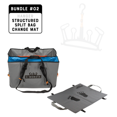 Bundle #02: Structured Split Bag V3 and changing mat