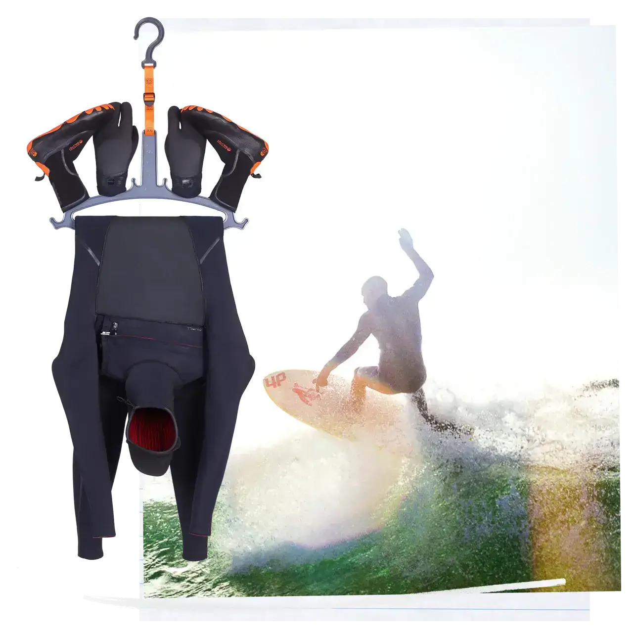 Surfer Wetsuit Hanger | C-MONSTA