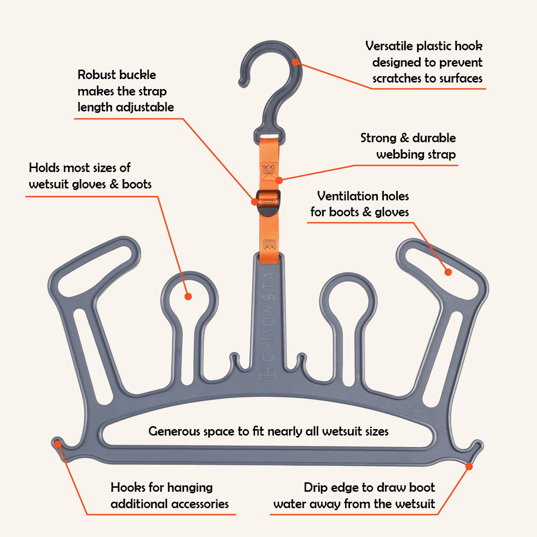 C-monsta Wetsuit Hanger V2 (UK)