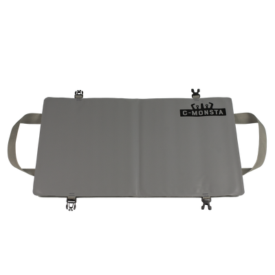 C-Monsta Mini Changing Mat keeps feet clean and dry when changing out of a wetsuit