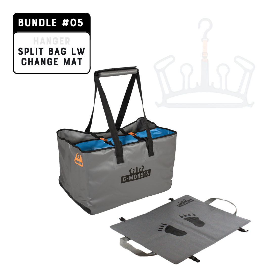 Bundle #05: Lightweight Split Bag V3 and changing mat