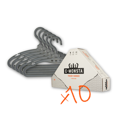 C-Monsta Tough Hanger 10 Pack