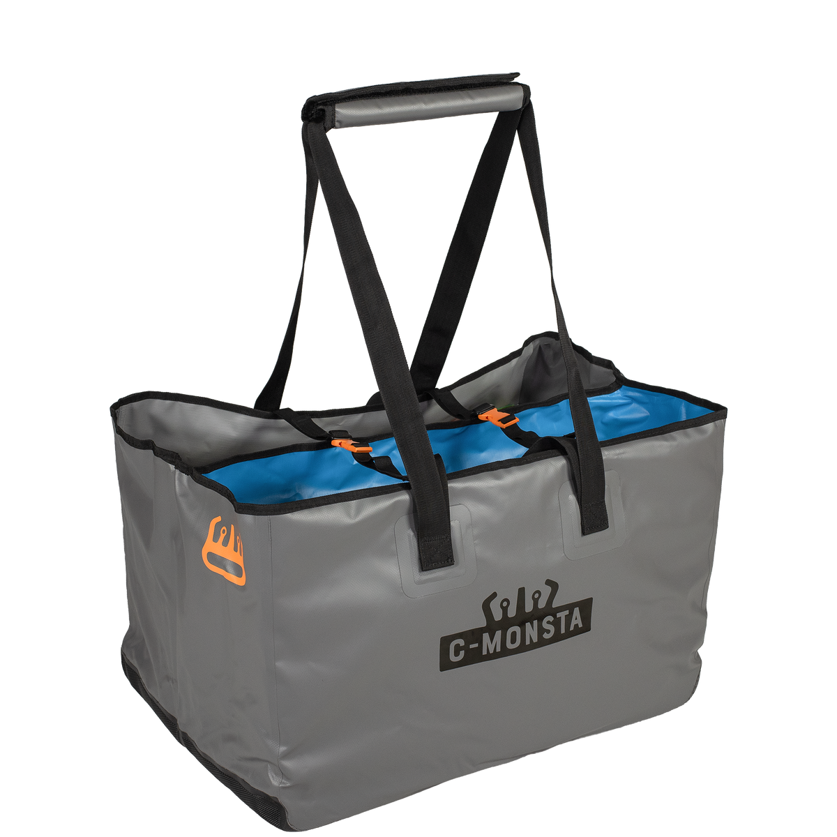 C-Monsta Lightweight Split Bag V3 angled view, open, showing separate wet and dry compartments