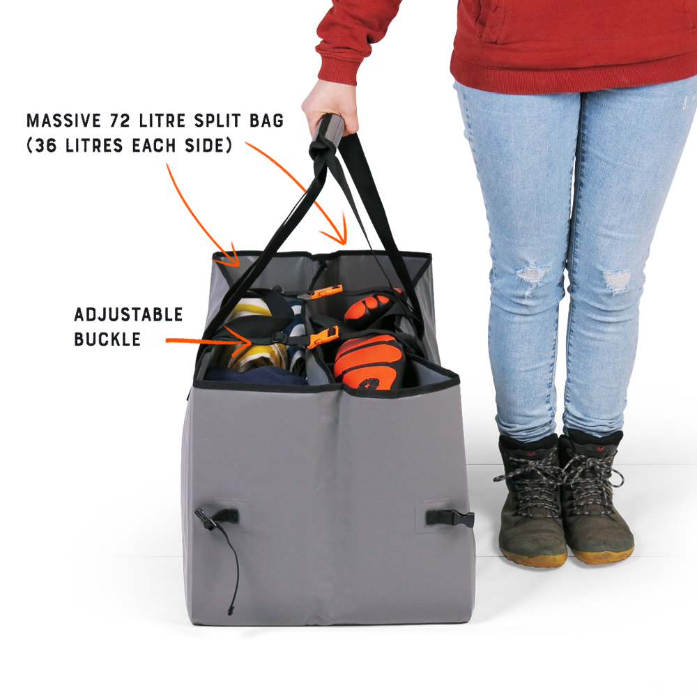 
                      
                        Split Bag, Grey Hanger and Changing Mat Bundle (US) - C-MONSTA
                      
                    