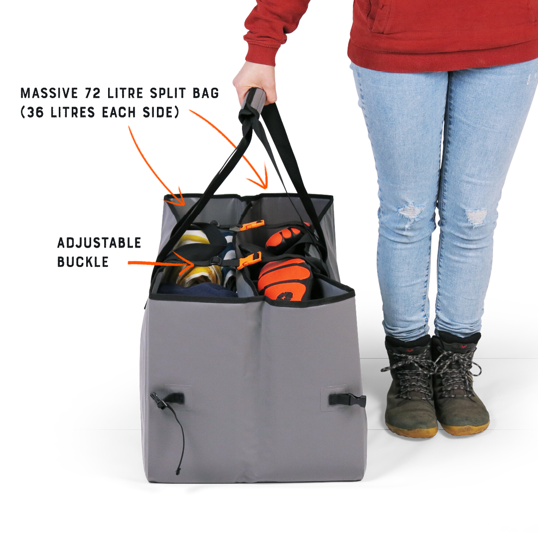 Split Bag, Orange Hanger and Changing Mat Bundle (UK) - C-MONSTA