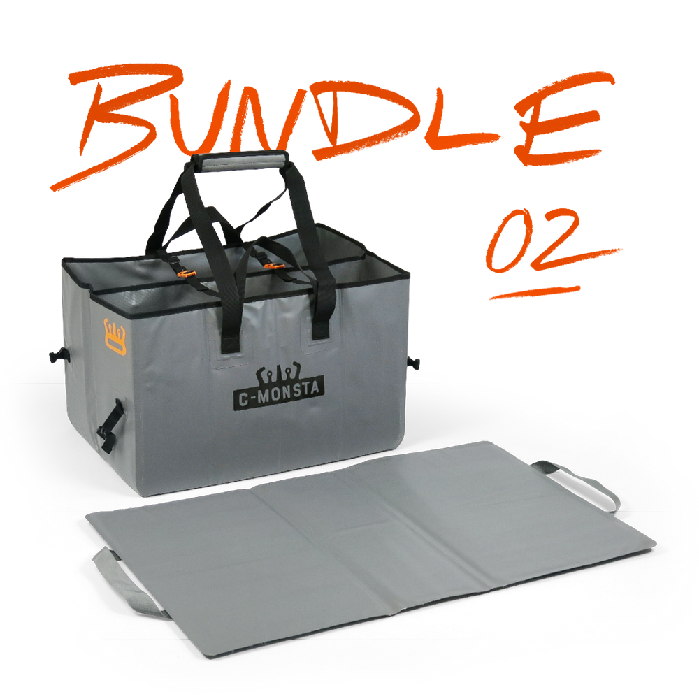Split Bag and Changing Mat Bundle (UK) - C-MONSTA