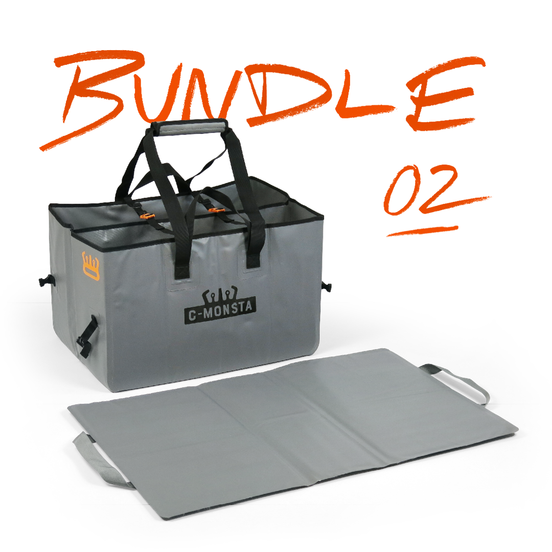 Split Bag and Changing Mat Bundle (UK) - C-MONSTA