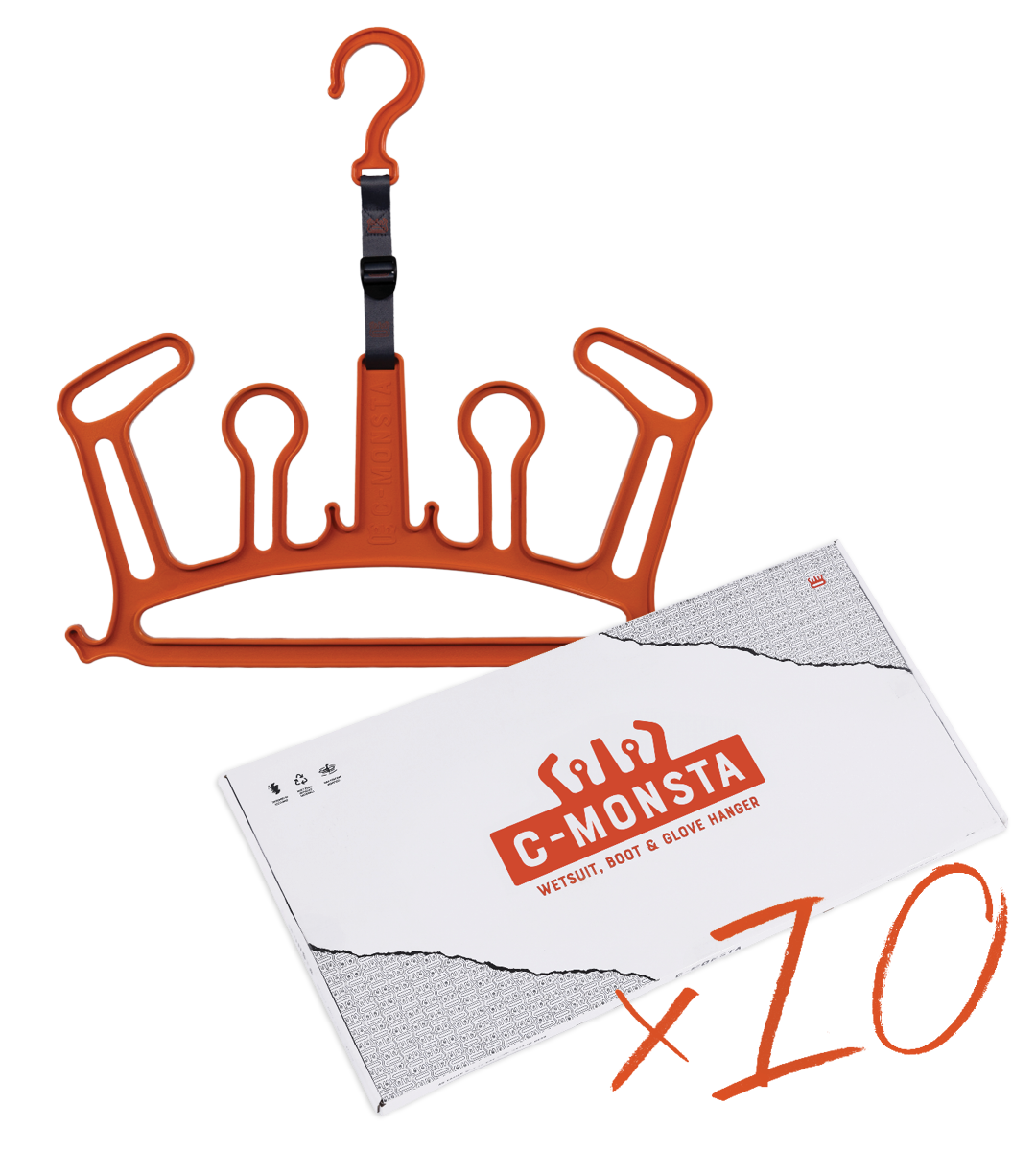 c-monsta V2 For Retailers - Orange x10 (US) - C-MONSTA