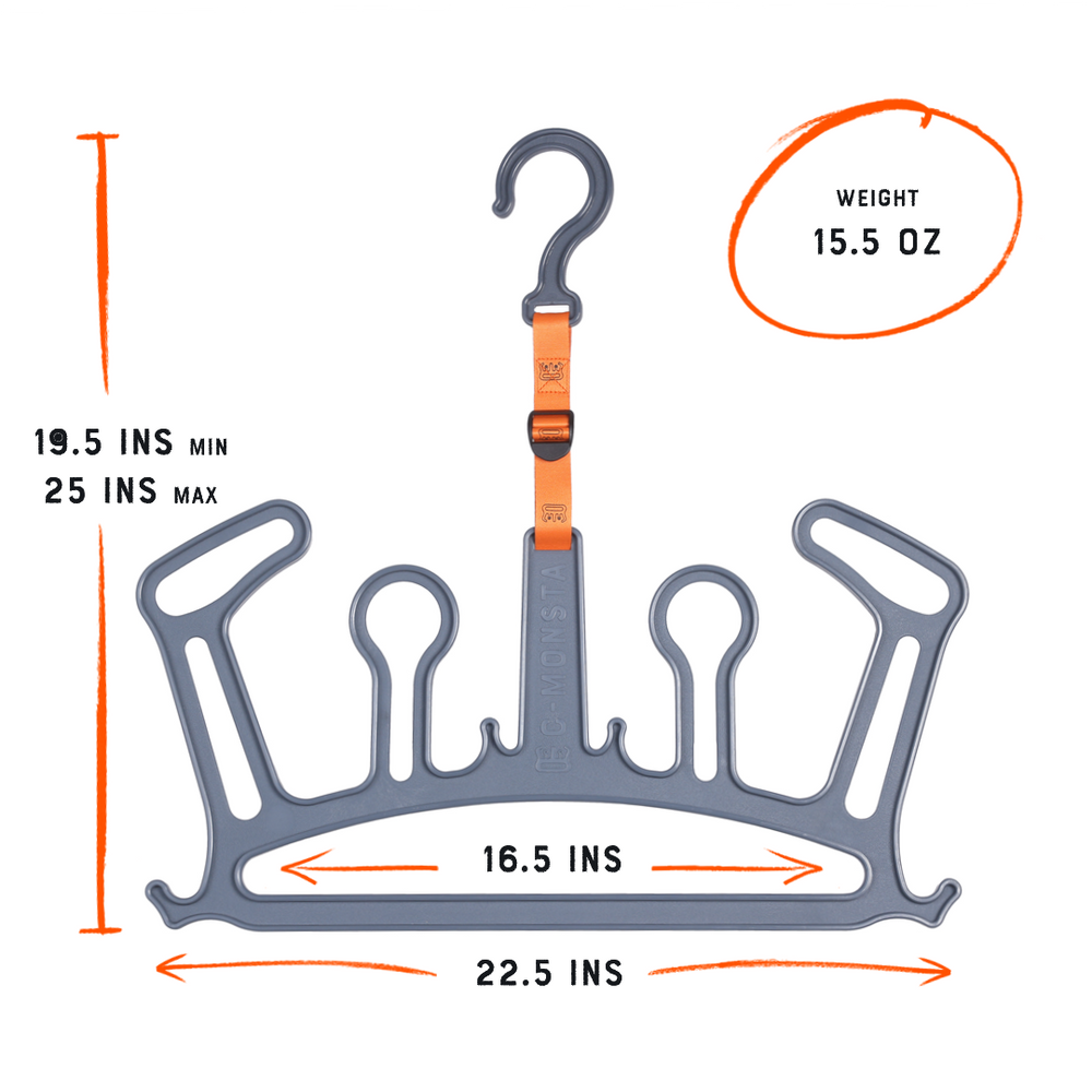 
                      
                        c-monsta Wetsuit Hanger V2 (US) - C-MONSTA
                      
                    
