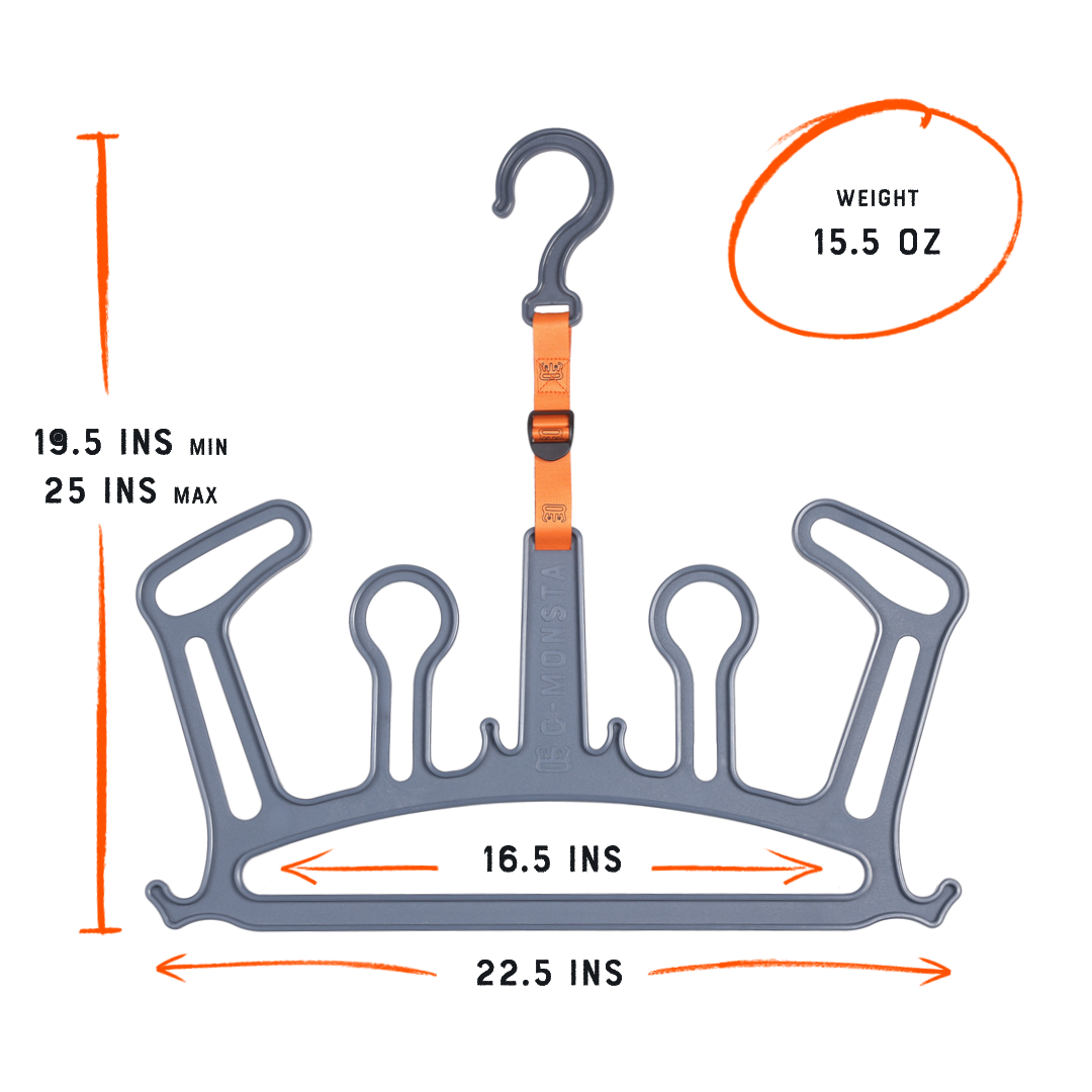 c-monsta Wetsuit Hanger V2 (US) - C-MONSTA