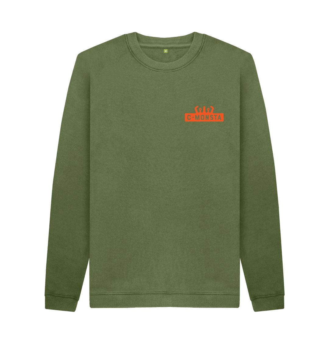 Khaki c-monsta Organic Sweatshirt