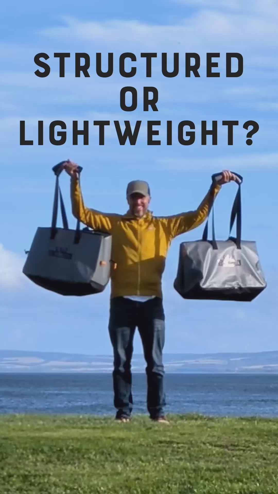 Mark explains the difference between the Structured and Lightweight Split Bags
