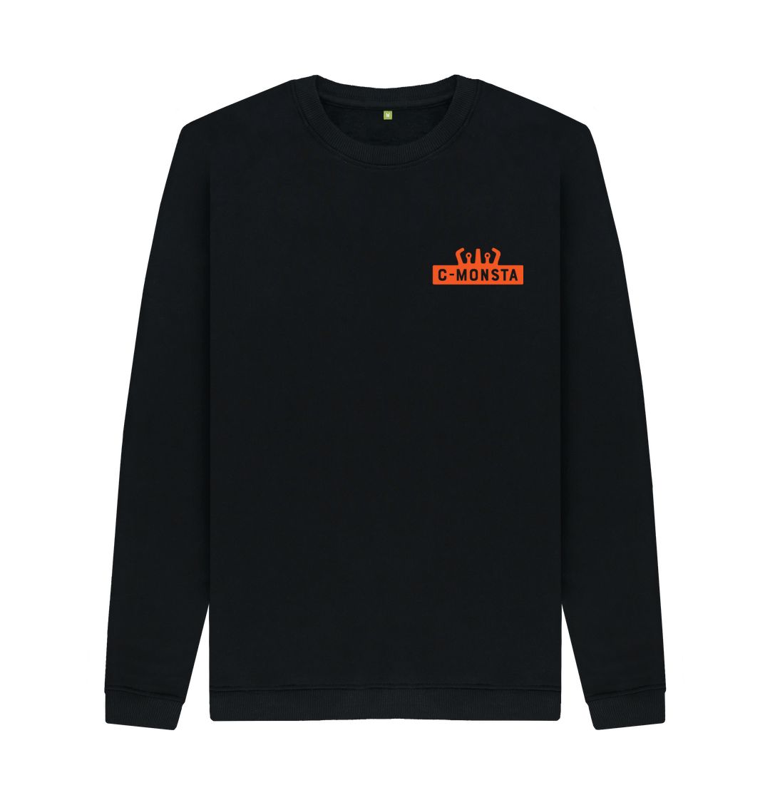 Black c-monsta Organic Sweatshirt